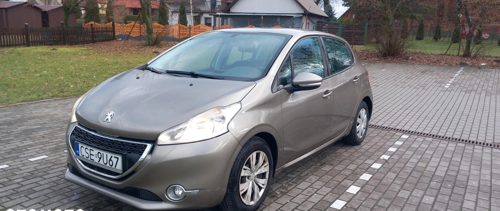 Peugeot 208 cena 20900 przebieg: 202500, rok produkcji 2013 z Strumień małe 106